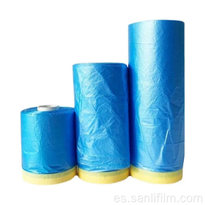 Opción de tamaño para la película protectora de pintura transformada